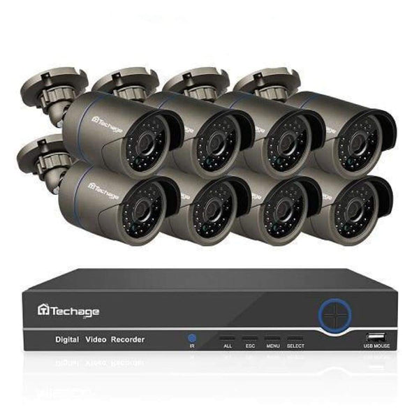Audio Record IP Security Camera 1080P POE NVR 2 MP
