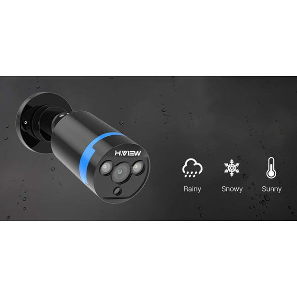 CCTV Surveillance System 2MP 1080P 8CH 4 Camera