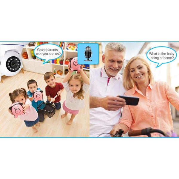 WiFi Home Security Camera Pan/Tilt/Zoom FullHD 1080p 2MP