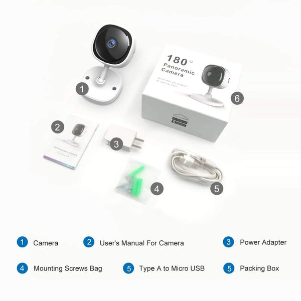 Audio Infrared Mini Camera 1080P 2MP