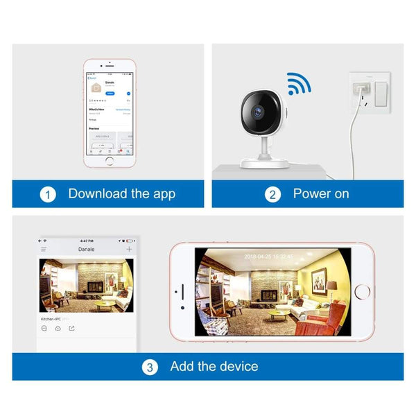 Audio Infrared Mini Camera 1080P 2MP