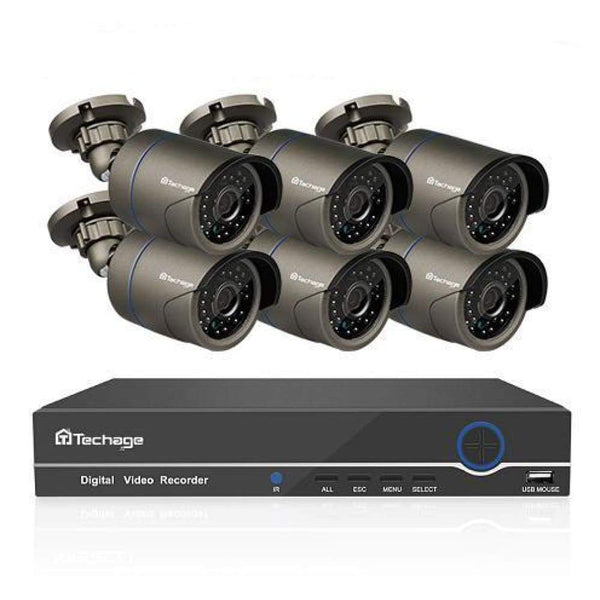 Audio Record IP Security Camera 1080P POE NVR 2 MP