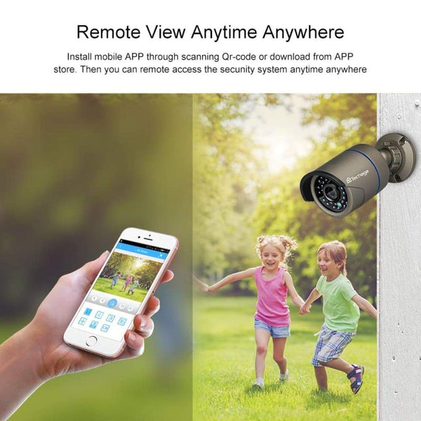 Audio Record IP Security Camera 1080P POE NVR 2 MP