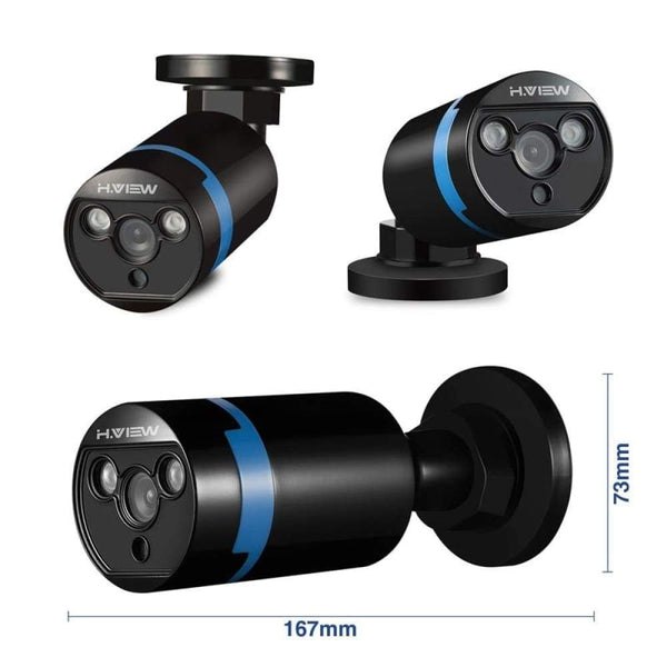 CCTV Surveillance System 2MP 1080P 8CH 4 Camera