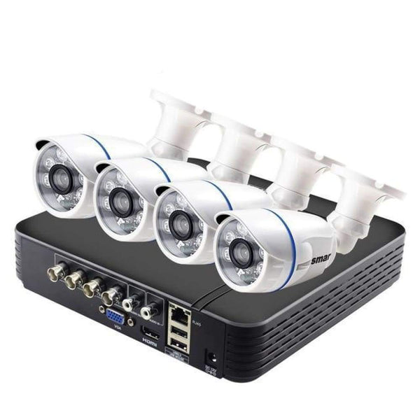 Waterproof Outdoor Security Camea 1080P 2MP 4 CH 4