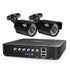 Waterproof Security Surveillance Set 4CH  2 Camera 1080P