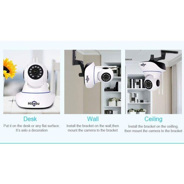 WiFi Home Security Camera Pan/Tilt/Zoom FullHD 1080p 2MP