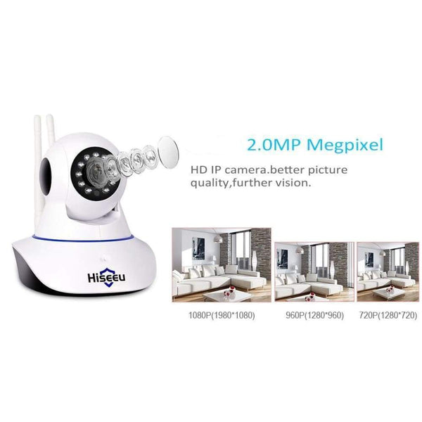 WiFi Home Security Camera Pan/Tilt/Zoom FullHD 1080p 2MP