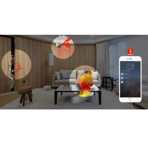 Wifi IP Waterproof Outdoor Security Camera 1080P 2MP
